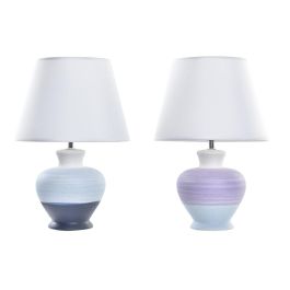 Lampara Sobremesa Scandi DKD Home Decor Bicolor 25 x 38 x 25 cm (2 Unidades) Precio: 19.49999942. SKU: B12XA4EJ6M