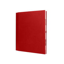 Liderpapel Carpeta Fuelle Folio Cartón Forrado Burdeos 20 Departamentos 220x350x300 mm