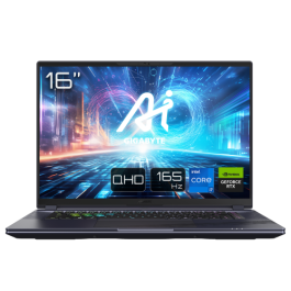 GIGABYTE AORUS 16X 9KG-43ESC94SD ordenador portatil Intel® Core™ i7 i7-13650HX Portátil 40,6 cm (16") WQXGA 16 GB DDR5-SDRAM 1 TB SSD NVIDIA GeForce RTX 4060 Wi-Fi 7 (802.11be) FreeDOS Gris