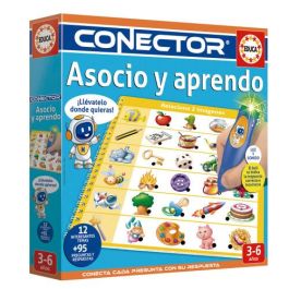 Educa Borrás Juego Conector Asocio y Aprendo 20084 - Libro con Boli Luz y Sonido, 8 Láminas, 12 Temas, 242 Preguntas Precio: 16.9954785. SKU: B1JAPX8N8H