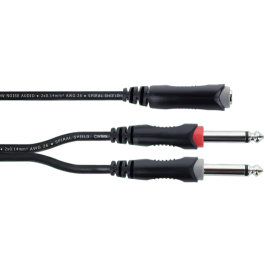 Cordial Cable Y Jack Estéreo Hembra a 2 Jacks Mono Macho 30 cm Precio: 10.89. SKU: B19Q9L86BT