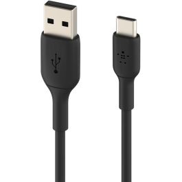 Cable USB A a USB-C Belkin CAB001BT2MBK Negro 2 m