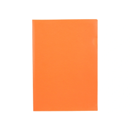 Liderpapel Carpeta Dossier Uñero Polipropileno Naranja Fluor Opaco Capacidad 20 Hojas Formato Din A4
