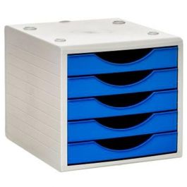 Archivo 2000 Módulo Archivotec 5 Cajones para Din A4, Fólio y Subcarpeta 340x270x260 mm Lagoon Precio: 23.50000048. SKU: S8401207