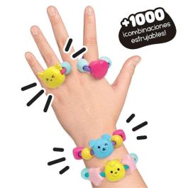 Bizak 64361494 Super Squeeze Kit de Diseño: Crea Pulseras, Colgantes y Anillos con Personajes y Cuentas Estrujables