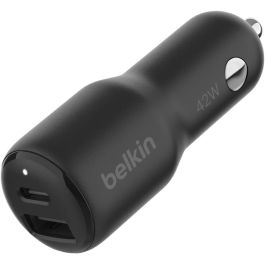 Belkin CCB005btBK Cargador Dual USB-C PD+PPS 42W para Coche, Negro Precio: 54.68999987. SKU: B1EJL98LQE