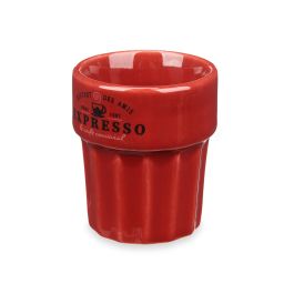 Vessia Vaso Expresso 80 ml Surtidos Colores Neutros 6x6x7 cm Loza Apto Lavavajillas Microondas Nevera (Set de 36)