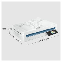 HP Scanjet Pro N4600 fnw1 Escáner ADF con USB, LAN y WLAN, 40 ppm, 80 ipm