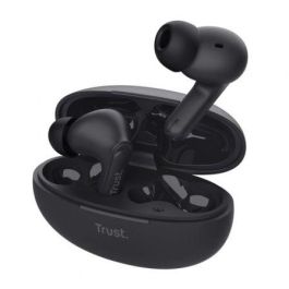 Auriculares Bluetooth Trust Yavi ENC con estuche de carga/ Negros Precio: 35.50000003. SKU: B12PNNVSLE