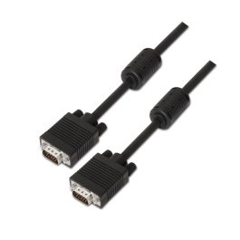 AISENS A113-0077 Cable VGA SVGA D-Sub HDB15 Macho 25m para Monitor Proyector PC con Ferrita y Doble Apantallado 2048x1536 Negro Precio: 24.78999963. SKU: B15ZFYNYGE