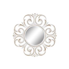 Juego de Espejos DKD Home Decor Cristal Dorado Blanco PP 2 Unidades Moderno Decapé (35 x 2 x 35 cm) Juego de Espejos DKD Home Decor Cristal Dorado Blanco PP 2 Unidades Moderno Decapé (35 x 2 x 35 cm)