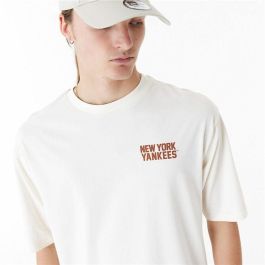 Camiseta de Manga Corta Hombre New Era WORDMARK OS TEE NEYYAN 60435536 Blanco (M) Camiseta de Manga Corta Hombre New Era WORDMARK OS TEE NEYYAN 60435536 Blanco (M)