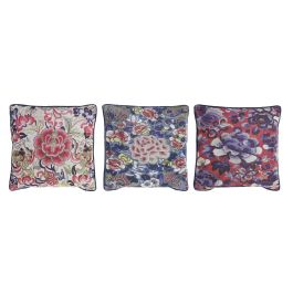 DKD Home Decor Cojín Shabby Multicolor Ribete Cremallera 45x45 cm Poliéster Lino - 6 Unidades Surtido Aleatorio Lavado en Seco Precio: 32.93136. SKU: B1G5ASS6A8
