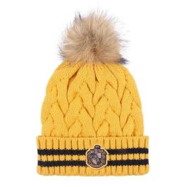 Gorro tricot pompom harry potter hufflepuff Gorro tricot pompom harry potter hufflepuff