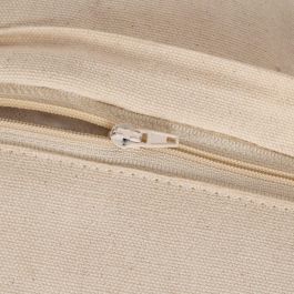 Cojín Blanco Natural Lana-Algodón 60 X 60 cm