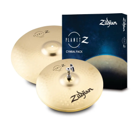 Zildjian Set Planet Z (Hh14", Crash/Ride 18") Platillos de Latón para Todo Estilo Musical