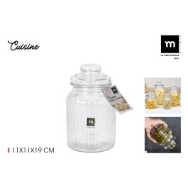 Tarro de vidrio Cuisine 11x19 cm La Mediterranea (12 Unidades) Precio: 28.49999999. SKU: B1JDA4BC64
