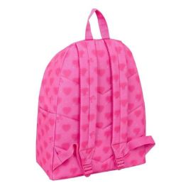 Safta Mochila Barbie Corazones 33x42x15 cm