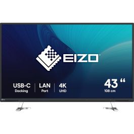 EIZO EV4340X-BK Monitor 42.5" 4K Ultra HD IPS para Oficina con 2xHDMI, DisplayPort y USB-C Precio: 1969.4999995. SKU: B1547LEHW4