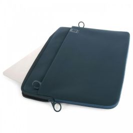 TUCANO Top Second Skin BFTMB16-B Funda de Neopreno para MacBook Pro 16", Azul, Resistente a Golpes y Rayones con Bolsillo Frontal