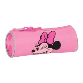 Estuche Escolar Minnie Mouse Loving Rosa 20 x 7 x 7 cm