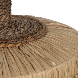 Lámpara Techo Fibra Natural Iluminación 50 X 50 X 35 cm