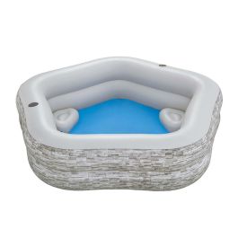 Bestway Piscina Hinchable Familiar 213x206x53 cm +6 Años Jardin 54423 Precio: 63.78999968. SKU: B1KMCMKBD8
