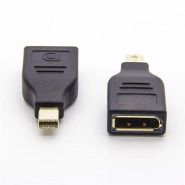 MicroConnect Adaptador Mini DisplayPort 1.2 a DisplayPort M-F, para conectar MacBook/Laptop a Monitor/Proyector, Calidad Europea