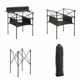 Mesa de Camping Plegable con Cesta y Funda Folble InnovaGoods Mesa de Camping Plegable con Cesta y Funda Folble InnovaGoods