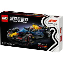 Lego 77243 Speed Champions Set de Construcción Coche de Carreras Oracle Red Bull Racing RB20 F1 2024 Maqueta para Adultos con Minifigura