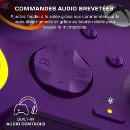 Turtle Beach Gamepad Afterglow Wave RGB Con Cable Morado Xbox Series X|S Xbox One PC TUR0840454400083