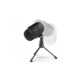Krom Kimu Pro Negro Micrófono para PC con Sonido de Estudio, Fácil de Transportar, NXKROMKIMUPRO