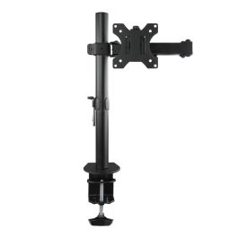 TooQ Soporte de Mesa Giratorio e Inclinable para Monitor/TV 13-32 Pulgadas, VESA 75x75-100x100 mm, Negro