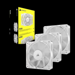 Corsair RS120 Pack de 3 Ventiladores PWM de 120 mm Blanco COR0840006684251