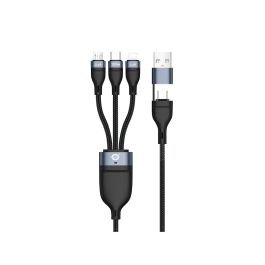 Conceptronic Cable USB 3 en 1 2M PD 100W - ETTA06B15 Conceptronic Cable USB 3 en 1 2M PD 100W - ETTA06B15