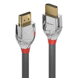 Lindy Cromo Line Cable HDMI Alta Velocidad 5m, UHD 4K 60Hz 18Gbps, HDMI 2.0, Triple Blindado, Contactos Chapados Oro