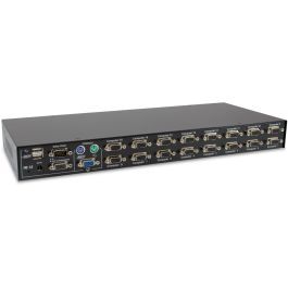Level One KVM-3216 Switch KVM VGA de 16 Puertos PS/2-USB