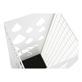 Paraguero Loft DKD Home Decor Blanco Negro 20 x 47.5 x 19.5 cm (2 Unidades) Paraguero Loft DKD Home Decor Blanco Negro 20 x 47.5 x 19.5 cm (2 Unidades)