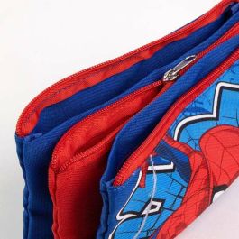 Estuche portatodo 3 compartimentos spiderman 2.2 x 1.1 x 22.5 cm Estuche portatodo 3 compartimentos spiderman 2.2 x 1.1 x 22.5 cm