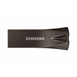 Samsung MUF-128BE4/APC Pendrive BAR Plus 128GB USB 3.1 Titan Gray, hasta 400MB/s lectura, cuerpo metálico, 5 niveles de protección Precio: 23.50000048. SKU: S0433156