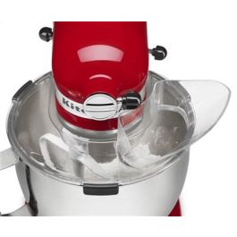 Kitchenaid Tapa Vertedor para Boles Medianos, Ajuste Seguro y Protector contra Salpicaduras Kitchenaid Tapa Vertedor para Boles Medianos, Ajuste Seguro y Protector contra Salpicaduras
