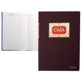 Miquelrius Libro Caja Entrada y Salida Folio 100 Hojas 102 g/m²