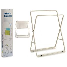 Toallero Doble Rectangular Blanco Arte Regal 35x80x66 cm (6 Unidades) Precio: 79.68999984. SKU: S3606832