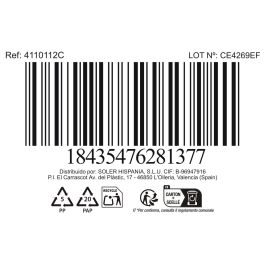 La Mediterranea Bol Calobra Crema Ø13.2 cm x 5 cm (24 Unidades)