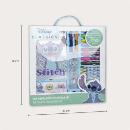 Conjunto de papelería coloreable stitch 30.0 x 30.0 x 2.5 cm Conjunto de papelería coloreable stitch 30.0 x 30.0 x 2.5 cm