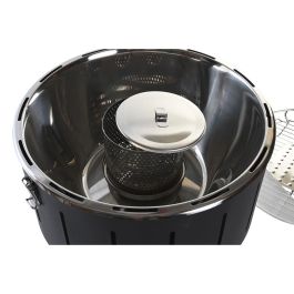 Barbacoa DKD Home Decor Negro Plateado 34.5 x 25 x 34.5 cm Barbacoa DKD Home Decor Negro Plateado 34.5 x 25 x 34.5 cm