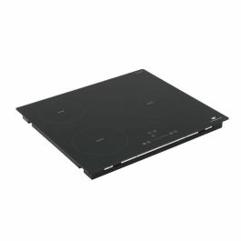Continental Edison CETI3B3T2 Placa de inducción de 3 focos, con 3 temporizadores y 3 refuerzos, negra