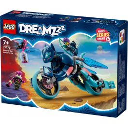 LEGO 71479 Moto Felina de Zoey DREAMZzz - Gato de Juguete Reconstruible 2 en 1, Se Transforma en Moto o Vehículo de Vuelo
