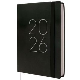 Finocam Fa5-148x210 mm Agenda Flexi Lisa 1 Día por Página Tapa Blanda Negro 2026 con Goma Elástica y Cinta Punto Precio: 11.49999972. SKU: B1DPLQD3WX