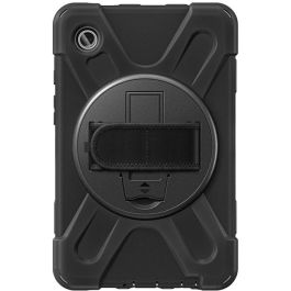 4smarts Funda Rugged Case Grip 540406 para Samsung Galaxy Tab A9, Protección Resistente a Caídas y Rayones, Color Negro